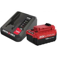 Porter-Cable PCC685LCK 20V MAX 4 Ah Lithium-Ion Battery and Rapid Charger Starter Kit