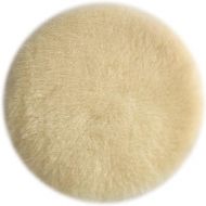 PORTER-CABLE Polishing Pad, Lambs Wool, Hook and Loop, 6-Inch (18007)