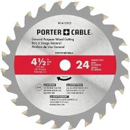 PORTER-CABLE 4-1/2-Inch Circular Saw Blade, 24-Tooth (PC412TCT)