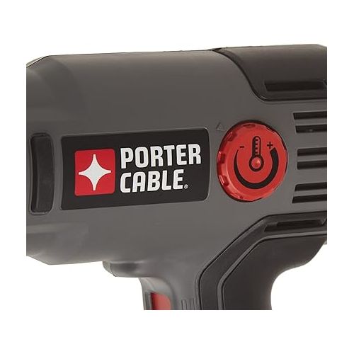  PORTER-CABLE Heat Gun, 1500 Watt, Dual Temperature Settings, Corded (PC1500HG)