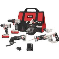 PORTER-CABLE PCCK617L6 20V MAX* Lithium Ion 6-Tool Combo Kit with Free USB Device