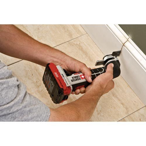  PORTER CABLE PCC710B 20V MAX Lithium Bare Oscillating Tool, 11-Piece