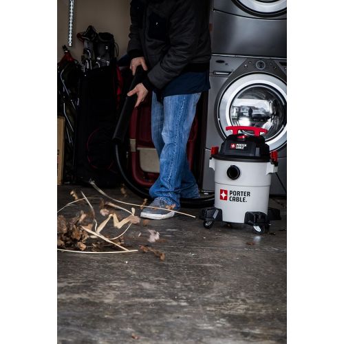  Porter-Cable Wet/Dry Vacuum, 9 Gallon, 5 Horsepower - Corded