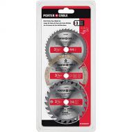 Porter Cable PC338MULTI 3 pack Circular Saw Blades 3-1/2
