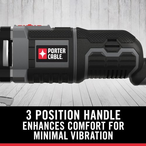  PORTER-CABLE Oscillating Multi-Tool Kit, 3.0-Amp, 11-Piece, Corded (PCE606K)