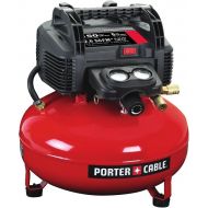 [아마존베스트]PORTER-CABLE Air Compressor, 6-Gallon, Pancake, Oil-Free (C2002)