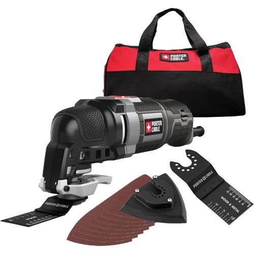  [아마존베스트]PORTER-CABLE Oscillating Multi-Tool Kit, 3.0-Amp, 11-Piece (PCE606K)