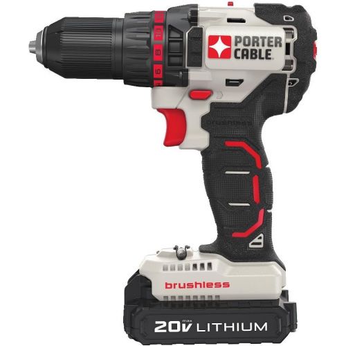  PORTER-CABLE PCCK618L2 20V MAX 2 -Tool Brushless Lithium DrillImpact Driver Combo Kit