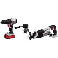 PORTER-CABLE PCCK603L2 20V Max Drill and Reciprocating Saw Combo Kit