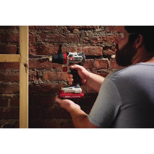  PORTER-CABLE PCCK607LB 20V MAX Brushless Cordless Drill Driver, 12