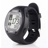 POSMA GT1Plus Golf Trainer GPS Golf Watch Range Finder, Preloaded Europe, America, Asia Golf Courses no Subscription, Black, Courses incl. US, Canada, Europe, Asia, Australia, New