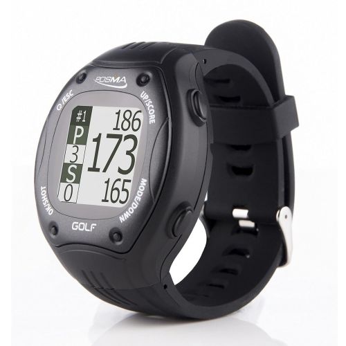  POSMA GT1Plus Golf GPS Watch, Golf Band Range Finder, Preloaded Worldwide Golf Courses, No Download No Subscription