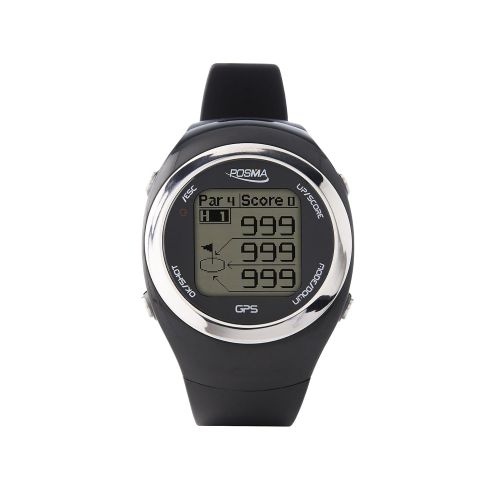  POSMA GT2 Golf Trainer + Activity Tracking GPS Golf Watch Range Finder, Preloaded Golf Courses, no Download no Subscription, Black. Global Courses US, Canada, Europe, Australia, Ne