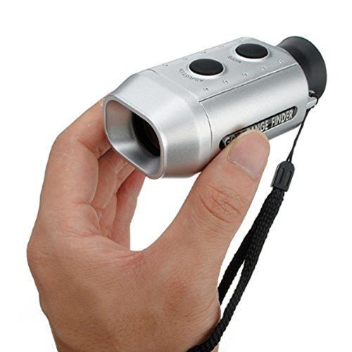  POSMA GF200 Golf Range Finder Laser Rangefinder, Golf Scope, Speed Measurement 1000 Yards Range, 7X Magnification