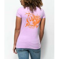 POST MALONE Post Malone Stoney Buck Hunt Club Lilac & Orange T-Shirt