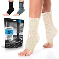 Legs Orthopedic Brace Compression Support Sleeve (Pair) for Swelling, Sprain, Plantar Fasciitis, Arthritis, Tendinitis