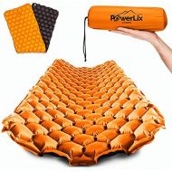 POWERLIX Sleeping Pad - Ultralight Inflatable Sleeping Mat, Ultimate for Camping, Backpacking, Hiking - Airpad, Inflating Bag, Carry Bag, Repair Kit - Compact & Lightweight Air Mat