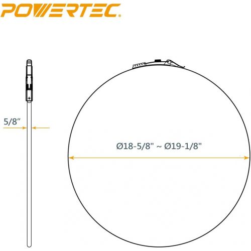  POWERTEC DC1512 1.5 HP Dust Collector