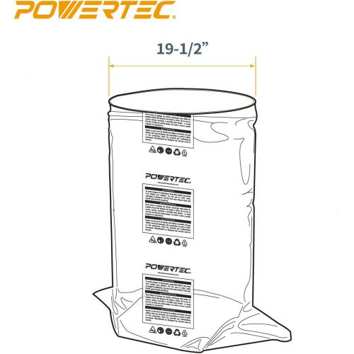  POWERTEC DC1512 1.5 HP Dust Collector