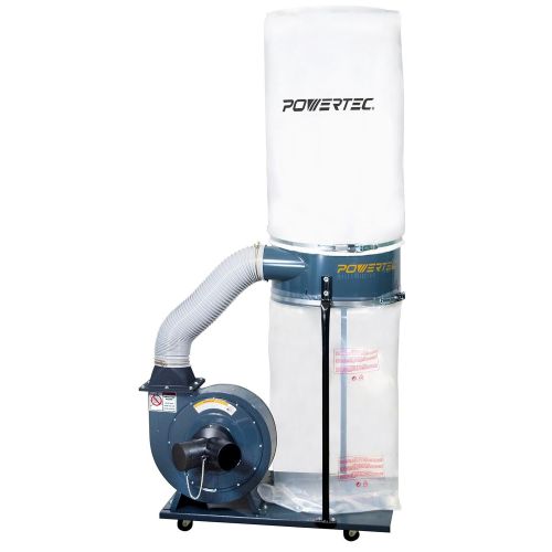  POWERTEC DC1512 1.5 HP Dust Collector