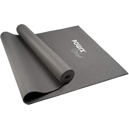  [아마존베스트]POWRX Yoga mat size: approx. 173 cm x 61 cm x 0.4 cm exercise mat/training mat/gymnastics mat/pilates mat.