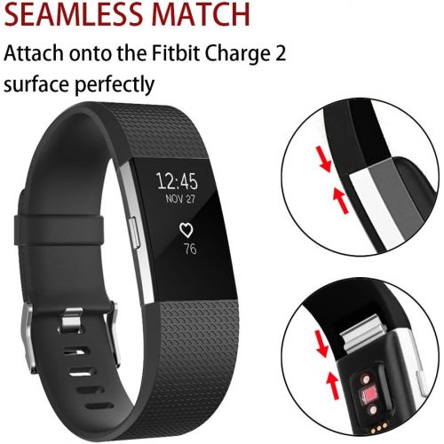  [아마존베스트]POY Replacement Bands Compatible for Fitbit Charge 2, Classic & Special Edition Adjustable Sport Wristbands