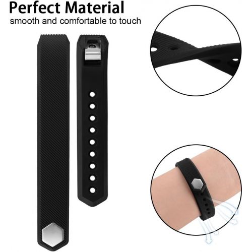  [아마존베스트]POY Compatible Bands Replacement for Fitbit Alta/Fitbit Alta HR, Adjustable Sport Wristbands for Women Men