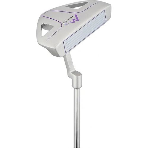  Precise M3 Petite Women’s Right Handed Complete Golf Club Set Includes 12* Driver, 3 Wood, 21* Hybrid, 6-9 Cavity Back Irons, Pitching Wedge, Putter, Deluxe Stand Bag & 3 Headcovers | Stylish Purple