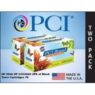 Premium Compatibles Inc. CC530AD-RPC Replacement Ink and Toner Cartridge for Hewlett Packard Printers, Black