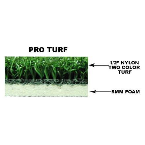  [아마존베스트]PREMIUM PRO TURF 3 x 5 Full Stance Golf Mat for The OptiShot Golf Simulator- 5mm Foam Backing