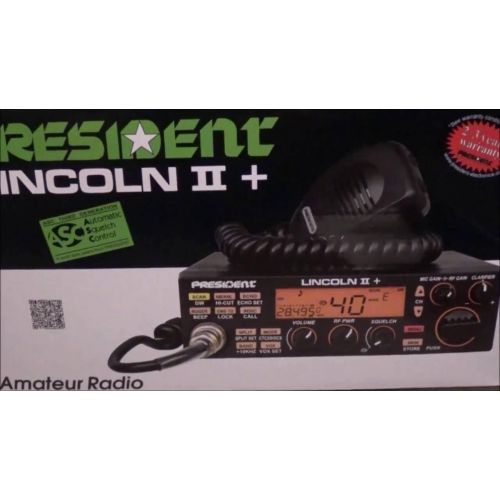  [아마존베스트]PRESIDENT ELECTRONICS President Lincoln II Plus 10 and 12 Meter Ham Radio
