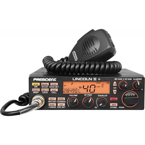  [아마존베스트]PRESIDENT ELECTRONICS President Lincoln II Plus 10 and 12 Meter Ham Radio