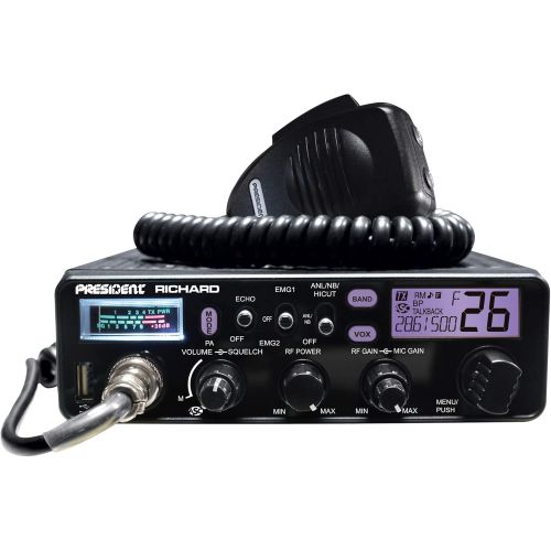  [아마존베스트]PRESIDENT ELECTRONICS President Richard 10 Meter Ham Radio, 50W PEP