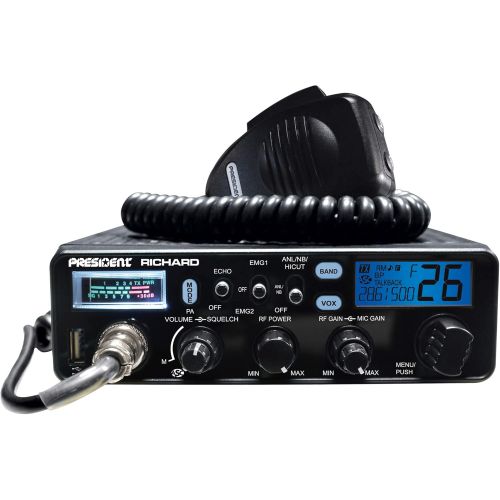  [아마존베스트]PRESIDENT ELECTRONICS President Richard 10 Meter Ham Radio, 50W PEP