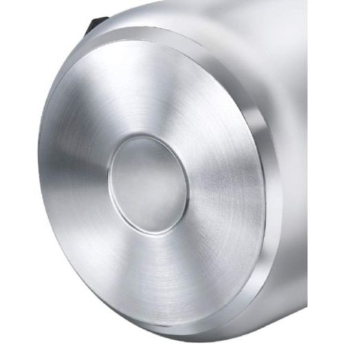  Prestige 5L Alpha Deluxe Induction Base Stainless Steel Deep Pressure Pan, 5.0-Liter, Silver