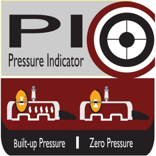  Prestige Deluxe Alpha Induction Base Pressure Pan, Senior, Stainless Steel