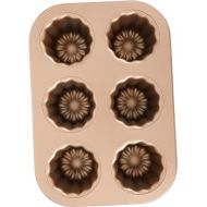 PRETYZOOM 1pc Cake Mold Non- Stick Canele Molds Copper Cupcake Tin Cookie Mold Giant Cupcake Pan Dessert Mold Silicone Muffin Pan Cake DIY Kitchen Supplies Carbon Steel Chocolate