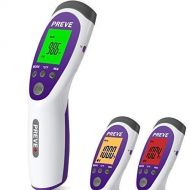 PREVE Non Contact Infrared Medical Clinical Forehead Thermometer for Infants Children Adults...