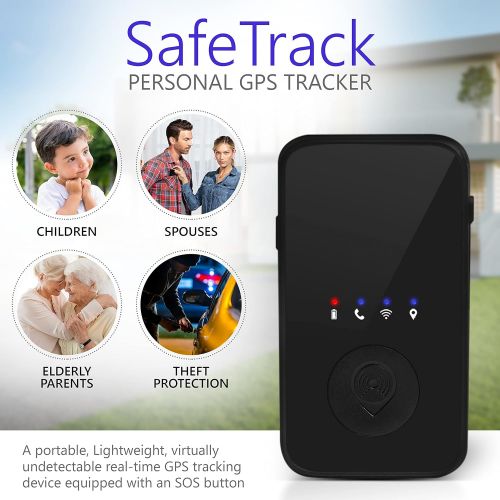  2022 PrimeTracking GPS Tracker for Vehicles Car GPS Tracker for Kids, Spouses, Seniors, Pets, Cars 4G LTE Car Tracker Device for Vehicles Mini Tracking Device in Real Time SOS Butt