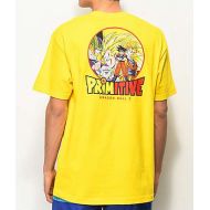 PRIMITIVE Primitive x Dragon Ball Z Circle Yellow T-Shirt