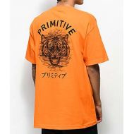 PRIMITIVE Primitive Tiger PJ Orange T-Shirt