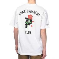 PRIMITIVE Primitive Heartbreakers Co White T-Shirt