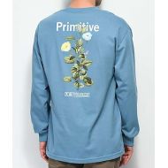 PRIMITIVE Primitive Tulip Blue Long Sleeve T-Shirt