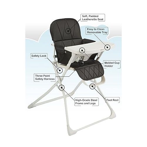  Primo PopUp Folding High Chair