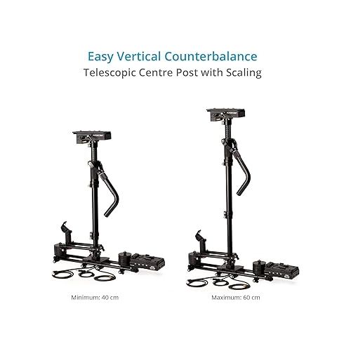 프로 Flycam Zest Pro Video Camera Stabilizer with Integrated Monitoring & Power Connections | V-Mount (ST-ZEST-PRO-02)