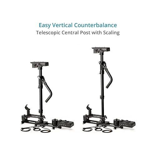 프로 FLYCAM Zest Pro Electronic Video Camera Stabilizer with Vista-II Arm Vest. for Video & Film Cameras. Payload up to 5-15kg / 11-33lb (VSTA-ZPRO-02)