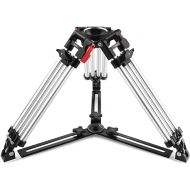 PROAIM HD 100mm Bowl Baby Video Camera Tripod Stand w Lever-Friction & Aluminum Spreader. Payload up to 80kg / 176lb - 120kg / 264lb. (P-LLBT-100)