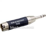 Pro Co Sound ITXBQ Isolation Tranformer for 600 Ohm Loads - In-Line XLR Male to 1/4