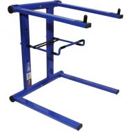 ProX T-LPS600BLUE Foldable Portable Laptop Stand with Adjustable Shelf (Blue)