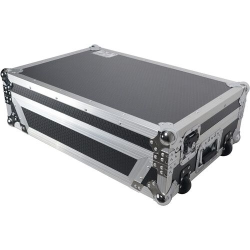 프로 ProX Flight-Style Road Case for Pioneer DDJ-FLX10 DJ Controller (Black / Silver)